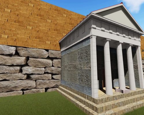 3D reconstruction of the Doric 
Temple